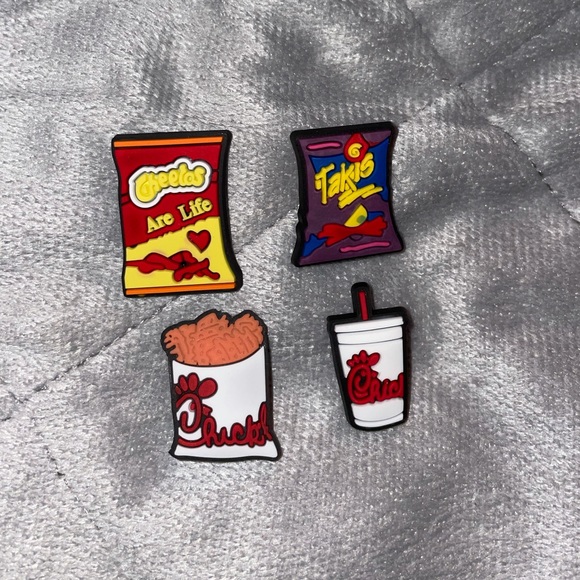 Snack Jibbitz 4pk - Picture 6 of 6